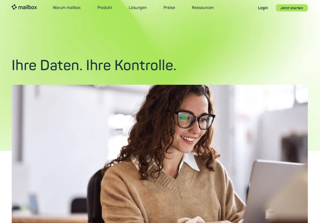 Mailbox.org screenshot